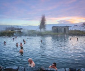Gamla Laugin - najstarší bazén na Islande