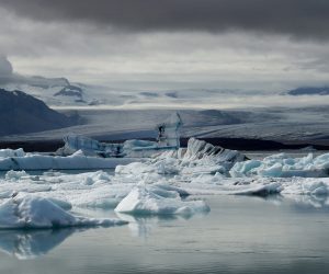 Ľadovcové jazero Jökulsárlón